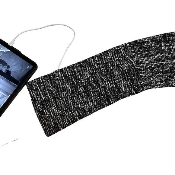 Madewell XS Black and White Knit Shoulder Button Crewneck Loose Casual Sweater - Picture 3 of 7